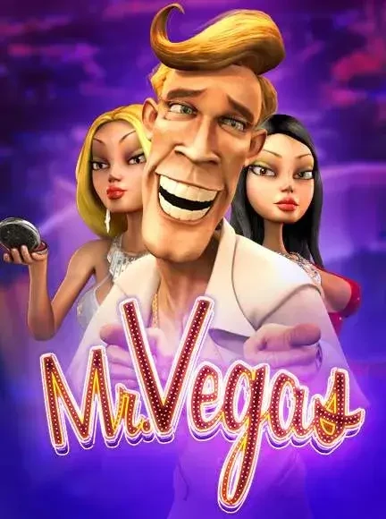 Mr. Vegas pokie by Betsoft: cover art