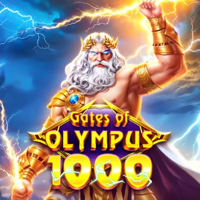 Gates of Olympus 1000 pokie by Pragmatic Play: cover art